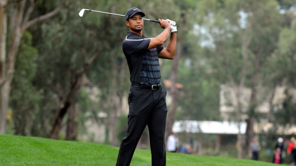 Tiger Woods sahnede