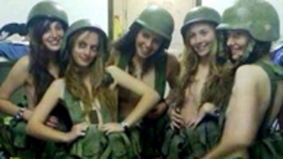 En güzel kadın askerler!