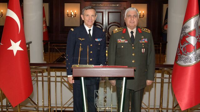 Orgeneral Özel SACT Komutanı Palomeros'la görüştü
