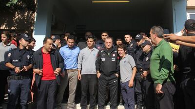 Terim'den okul ziyareti