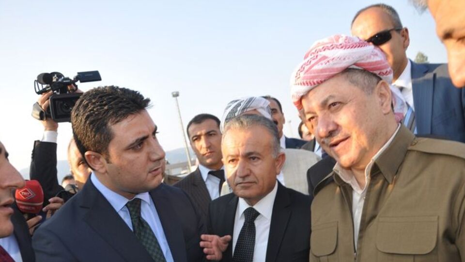 Barzani ve Şivan Perver Türkiye'ye giriş yaptı