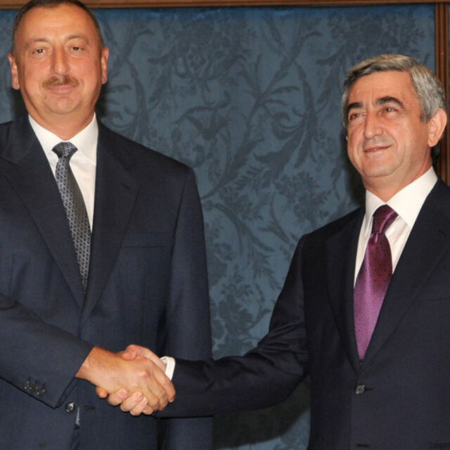 Aliyev ile Sarkisyan yarın buluşacaklar