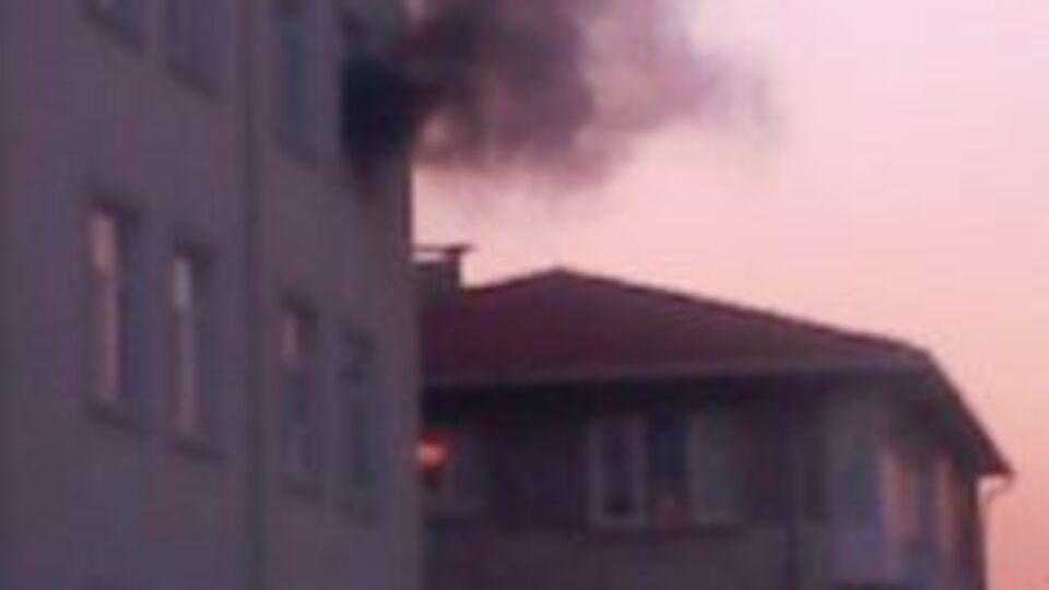 Şişli'de ilköğretim okulunda yangın!