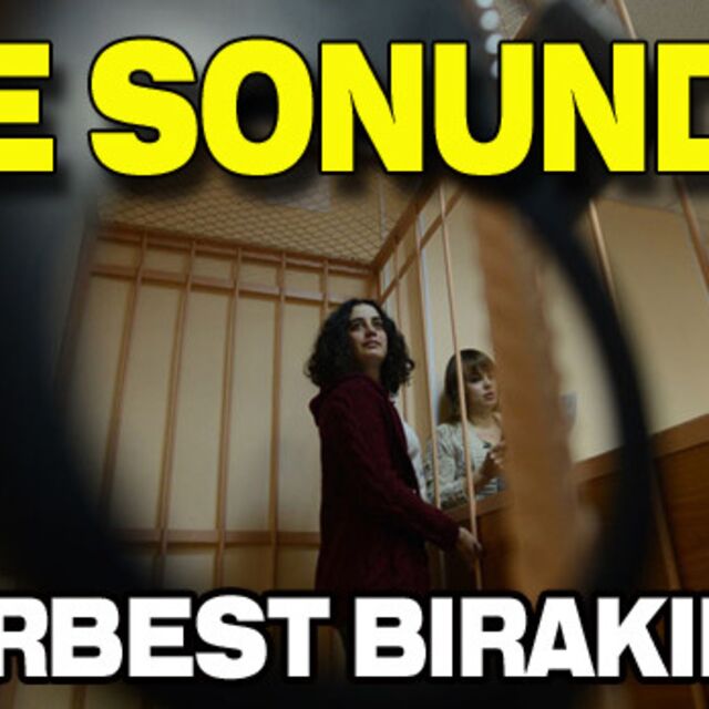 Ve sonunda serbest bırakıldı