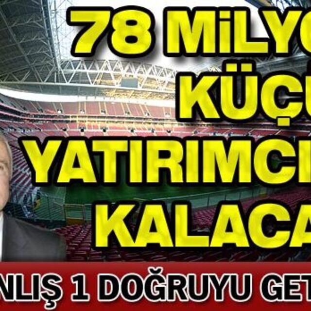 Aslan payını küçük yatırımcı kaptı!
