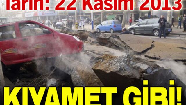 Kıyamet gibi!