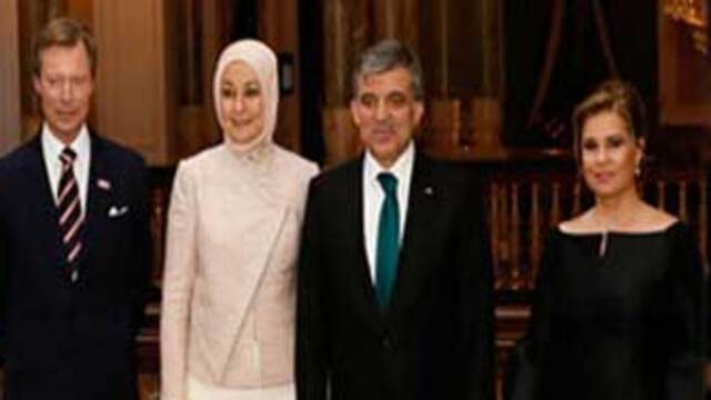 Sarayda VIP davet...