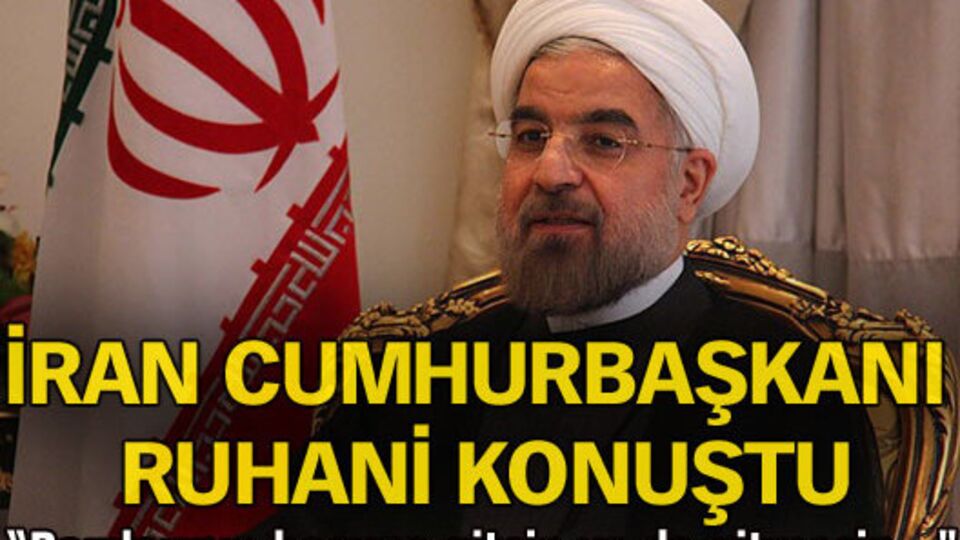 İran Cumhurbaşkanı Ruhani konuştu