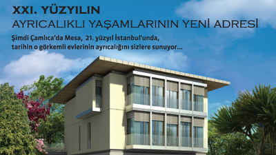 Çamlıca'da MESA'da elit yaşam fırsatları