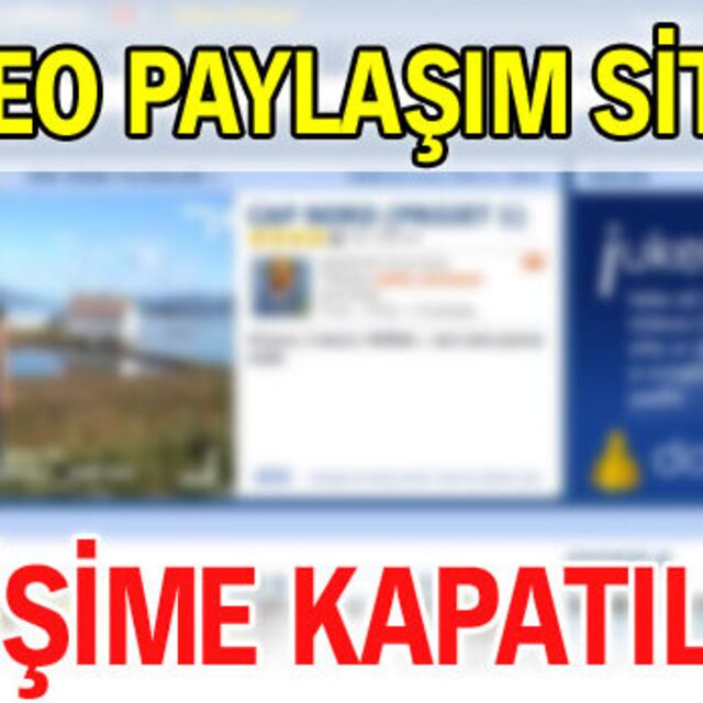 Video paylaşım sitesi erişime kapatıldı!