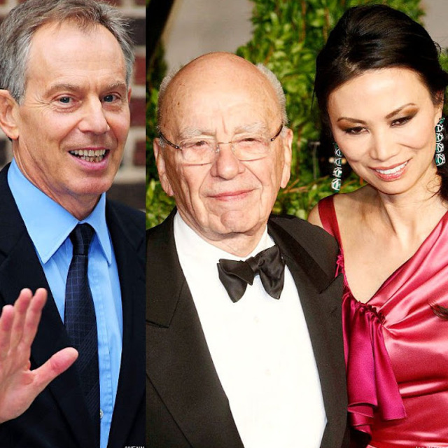 'Murdoch'un eski eşi Blair'e sırılsıklam âşık'