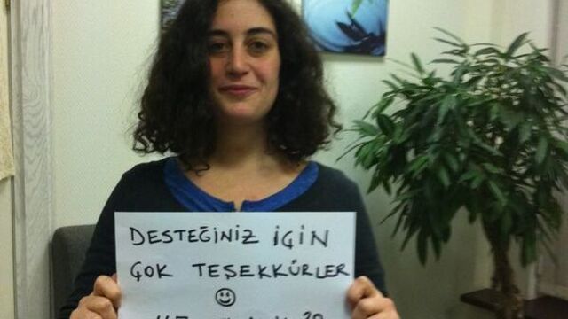 Gizem pasaportuna kavuştu