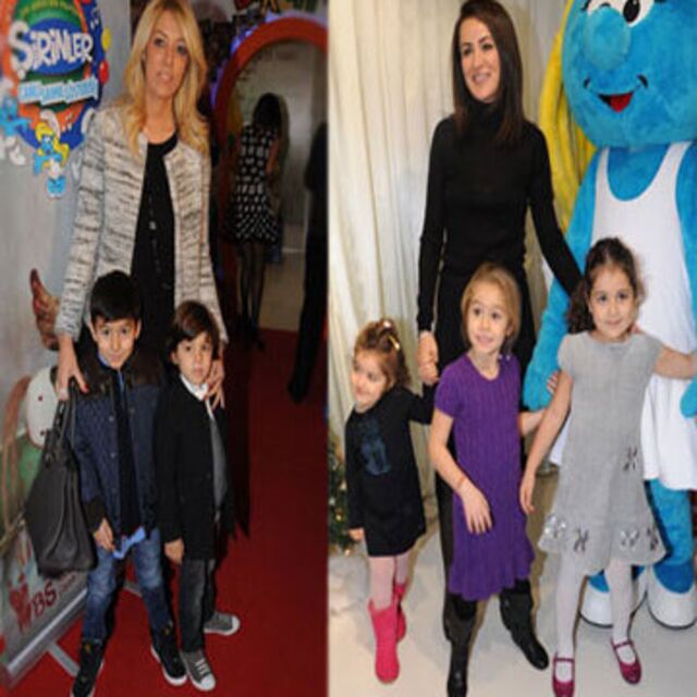 Çocukların Şirinler aşkı