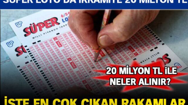 Süper Loto oynayacaklar dikkat!