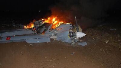 Batman'da insansız hava aracı düştü