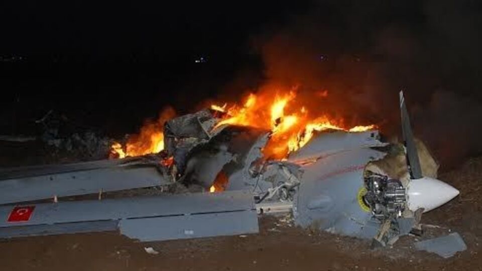 Batman'da insansız hava aracı düştü