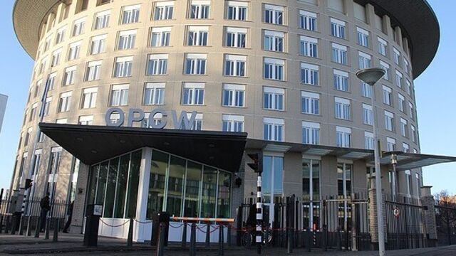 Doldurulmamış kimyasal silahlar imha edildi