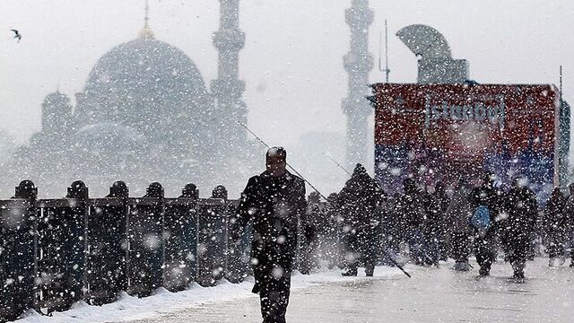 Karlı havada gaz sancısı!