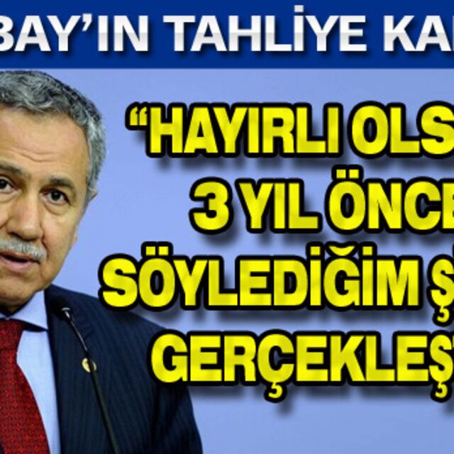 Hükümetten Balbay ile ilgili ilk açıklama