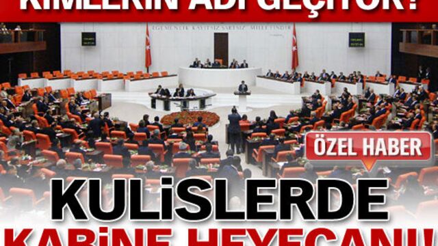 Kulislerde kabine heyecanı!