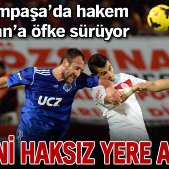"Beni haksız yere attı"