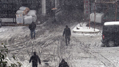 Kar yağdı İBB onları unutmadı