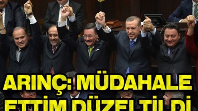 "Aday tanıtımına müdahale ettim"