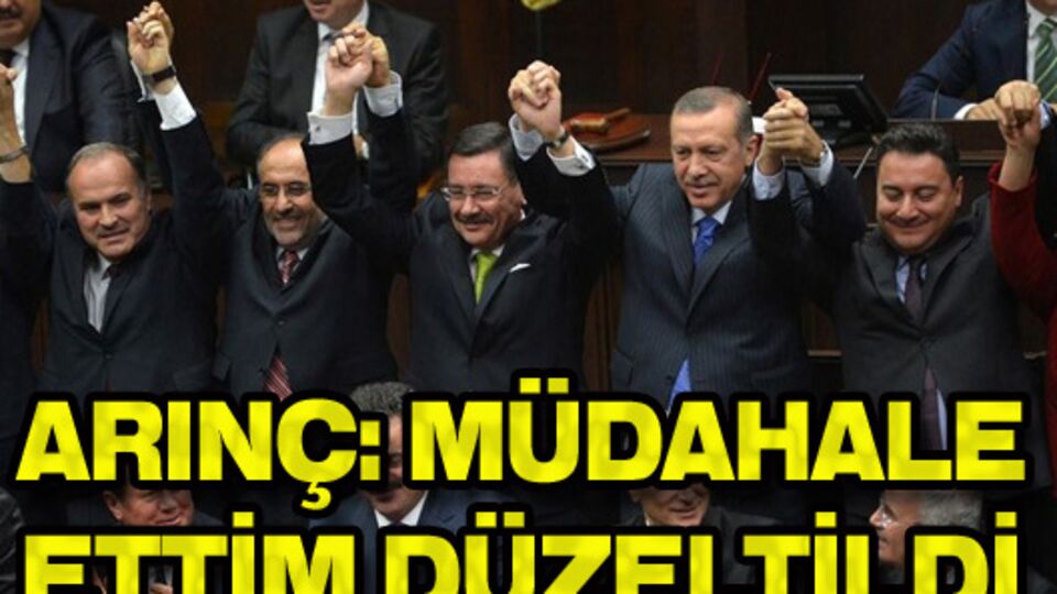 "Aday tanıtımına müdahale ettim"