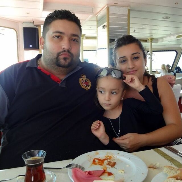 Kızı için 73 kilo verdi