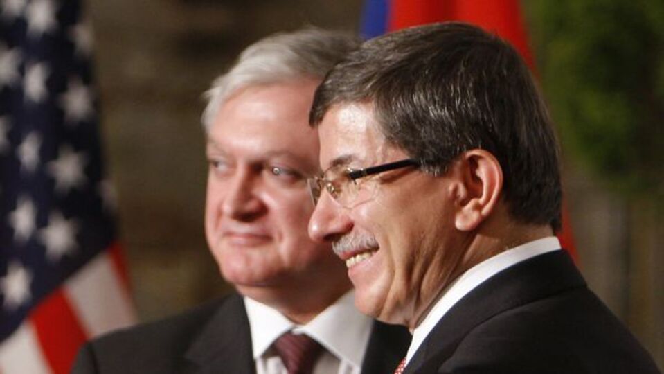 Davutoğlu Nalbandyan ile görüştü
