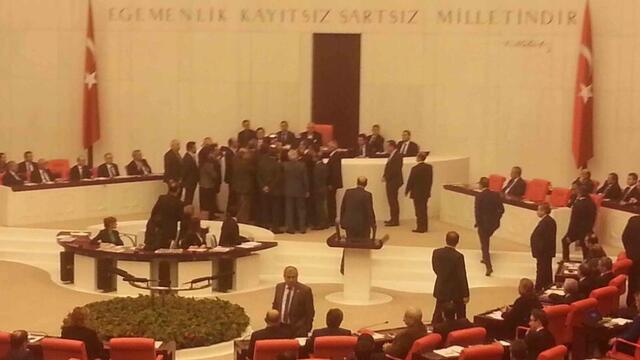 Meclis'te gerginlik