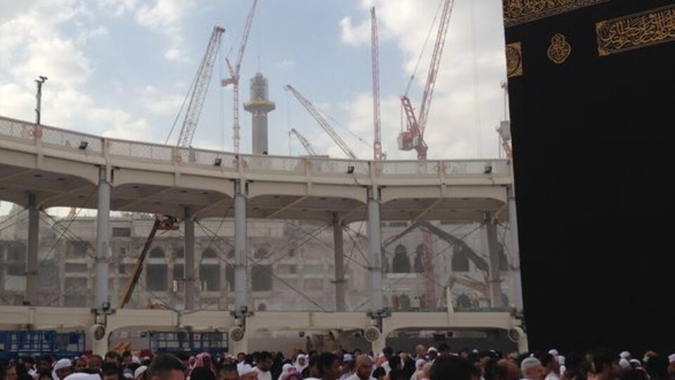 Kabe çevresindeki genişletme çalışmaları