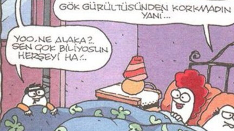 Komik karikatürler
