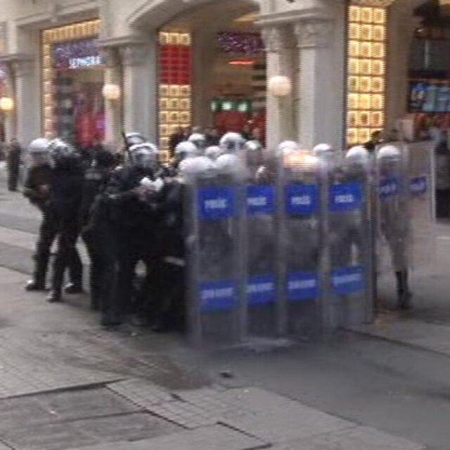 Taksim karıştı!