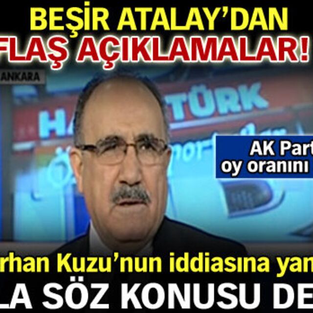 Atalay'dan "iki bin kişilik rapor"a yanıt