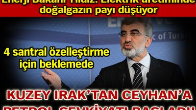 K. Irak'tan Ceyhan'a petrol sevkiyatı başladı!