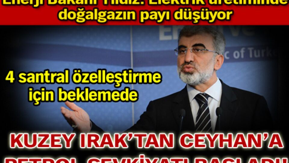 K. Irak'tan Ceyhan'a petrol sevkiyatı başladı!