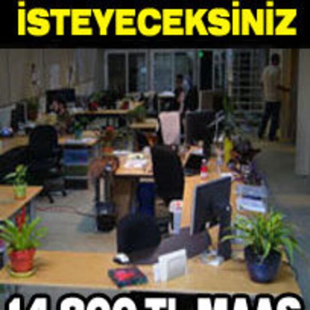 Burada stajyer olmak isteyeceksiniz