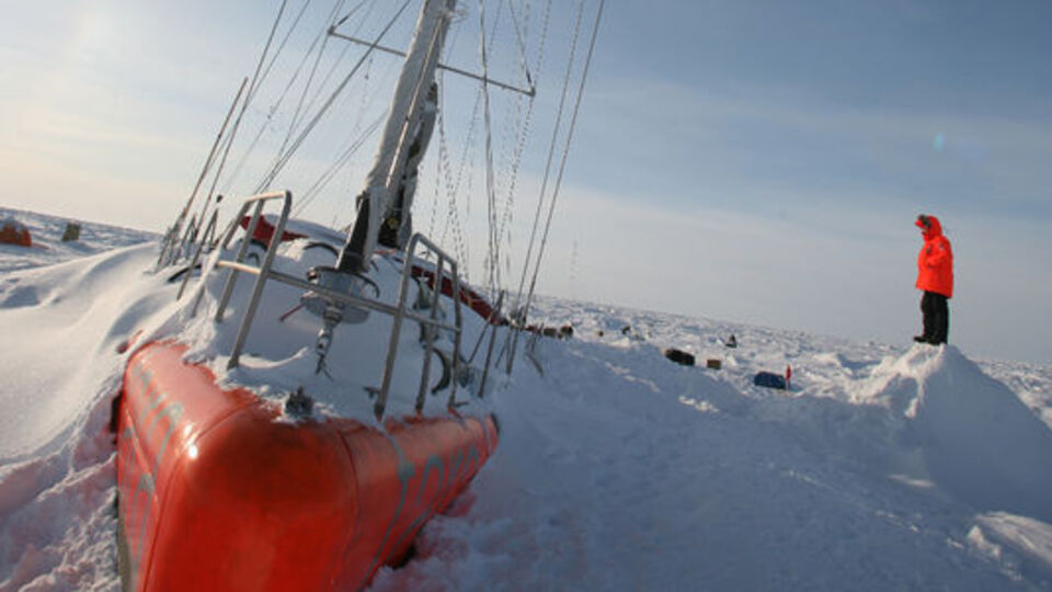 İşi kutupta mahsur kalmak