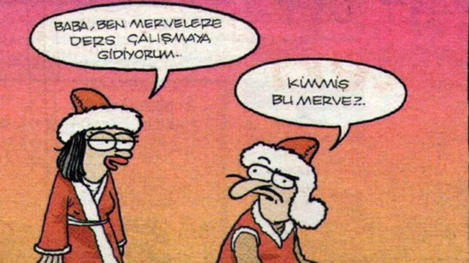 Komik yeniyıl karikatürleri...