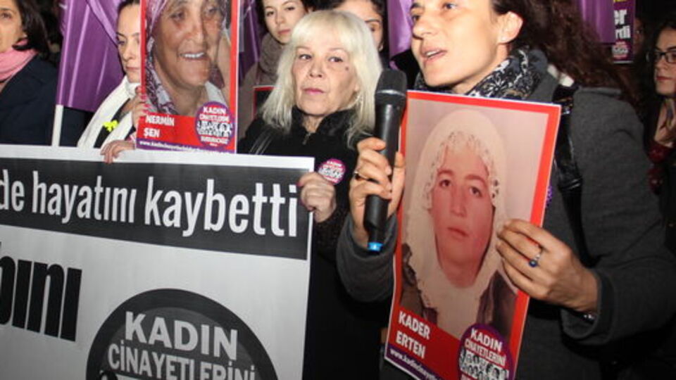 Kader'in ölümü protesto edildi