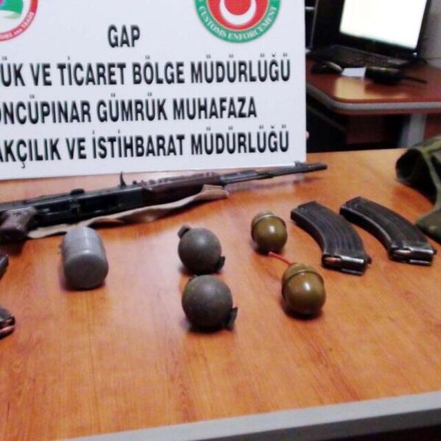 Türkiye'ye girmek isterken yakalandı