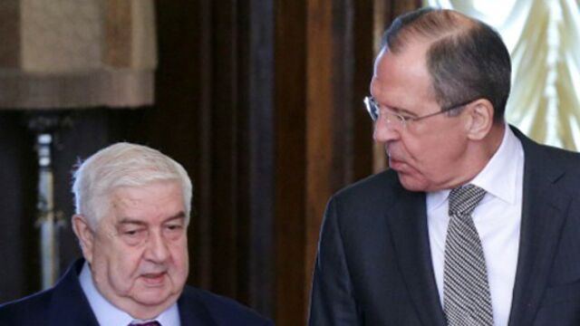 Lavrov, Suriye Dışişleri Bakanı Muallim'i ağırladı