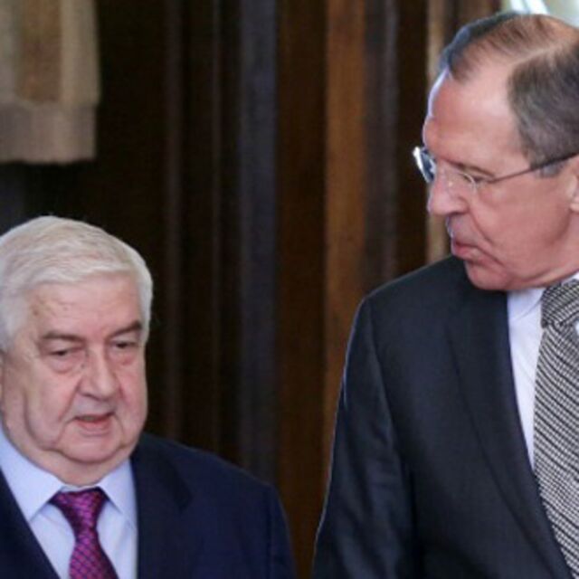 Lavrov, Suriye Dışişleri Bakanı Muallim'i ağırladı