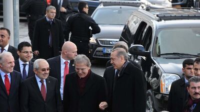 Başbakan Erdoğan'a sevgi gösterisi