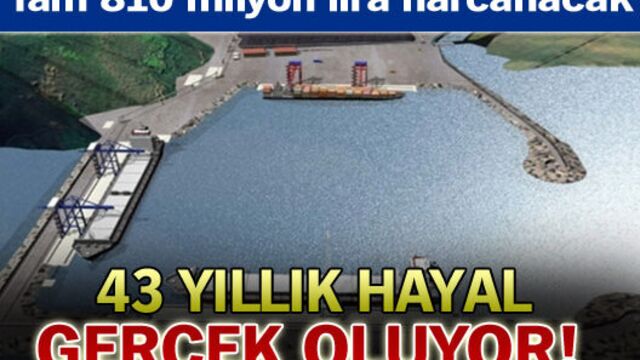 43 yıllık hayal gerçek oluyor!