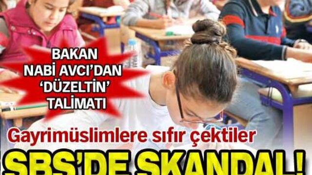 SBS'de skandal!
