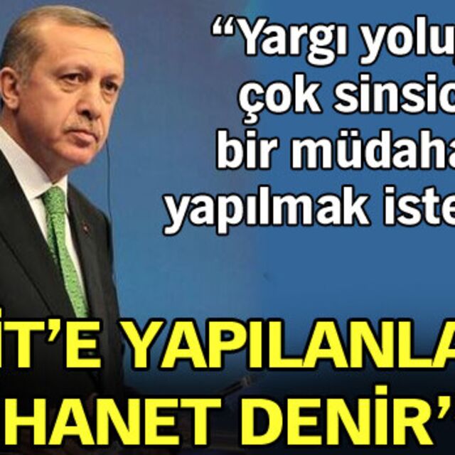 "MİT'e yapılanlara ihanet denir"