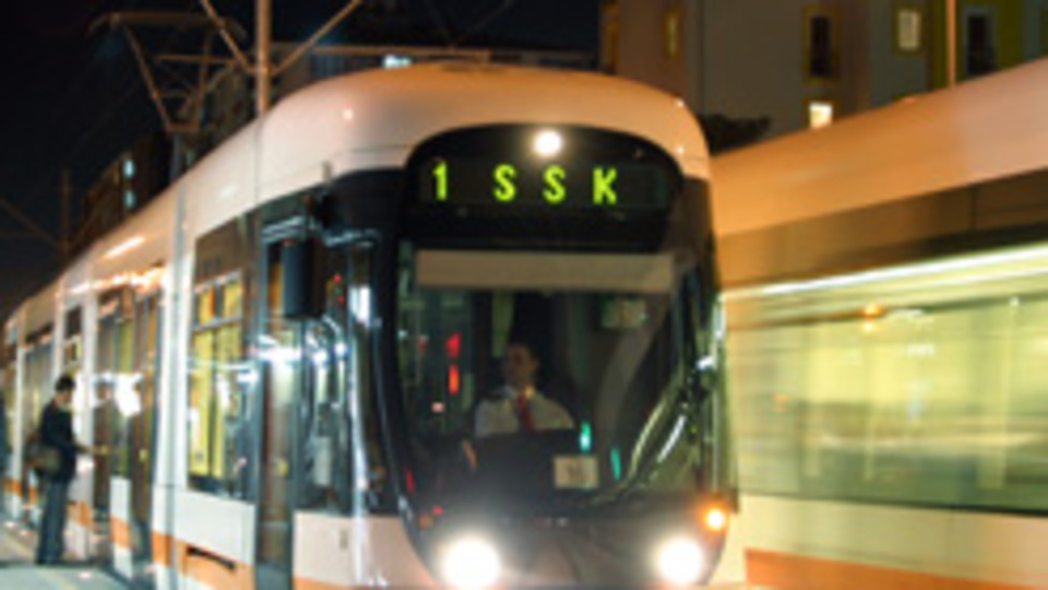 Eskişehir'de tramvay kazası