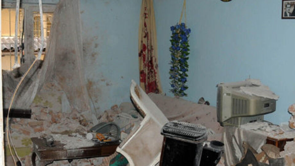 Manisa'da termosifon patladı